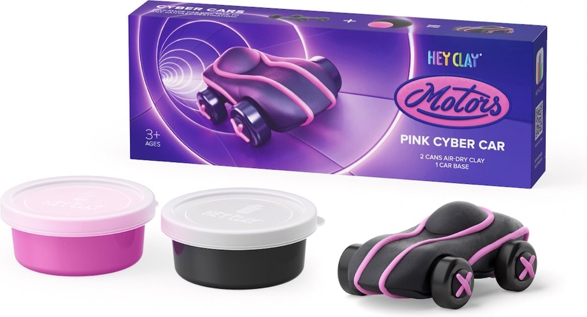 Hey-lera cyberbil rosa 2 burkar modelllera