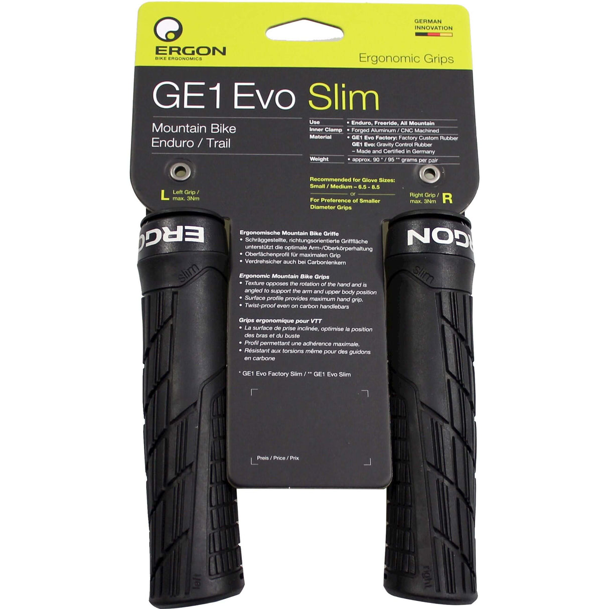 Ergon handles ge1 evo slim black