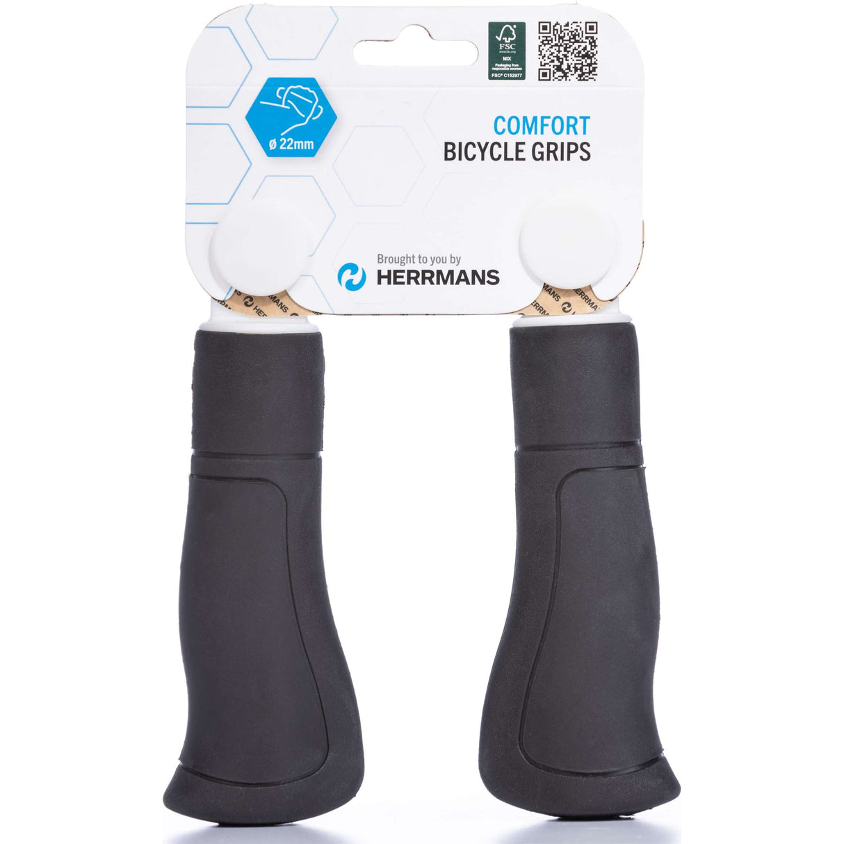 Herrmans Ergo 84B black 120mm - bicycle handle
