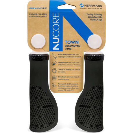 Zestaw uchwytów Herrmans Nucore Town Wave 130 130mm czarny