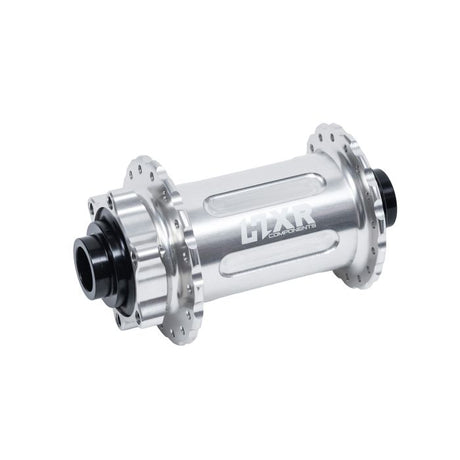 HXR Components HXR Front Hub Enduro DH - 6-bolt - 32h - 20x110 TA - Raw