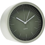 Home styling clock metal standing 15x7cm