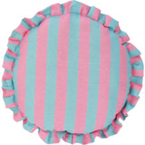 Home styling cushion round stripes ø42cm