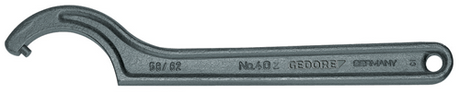 Gedore kroknyckel med stift 52-55