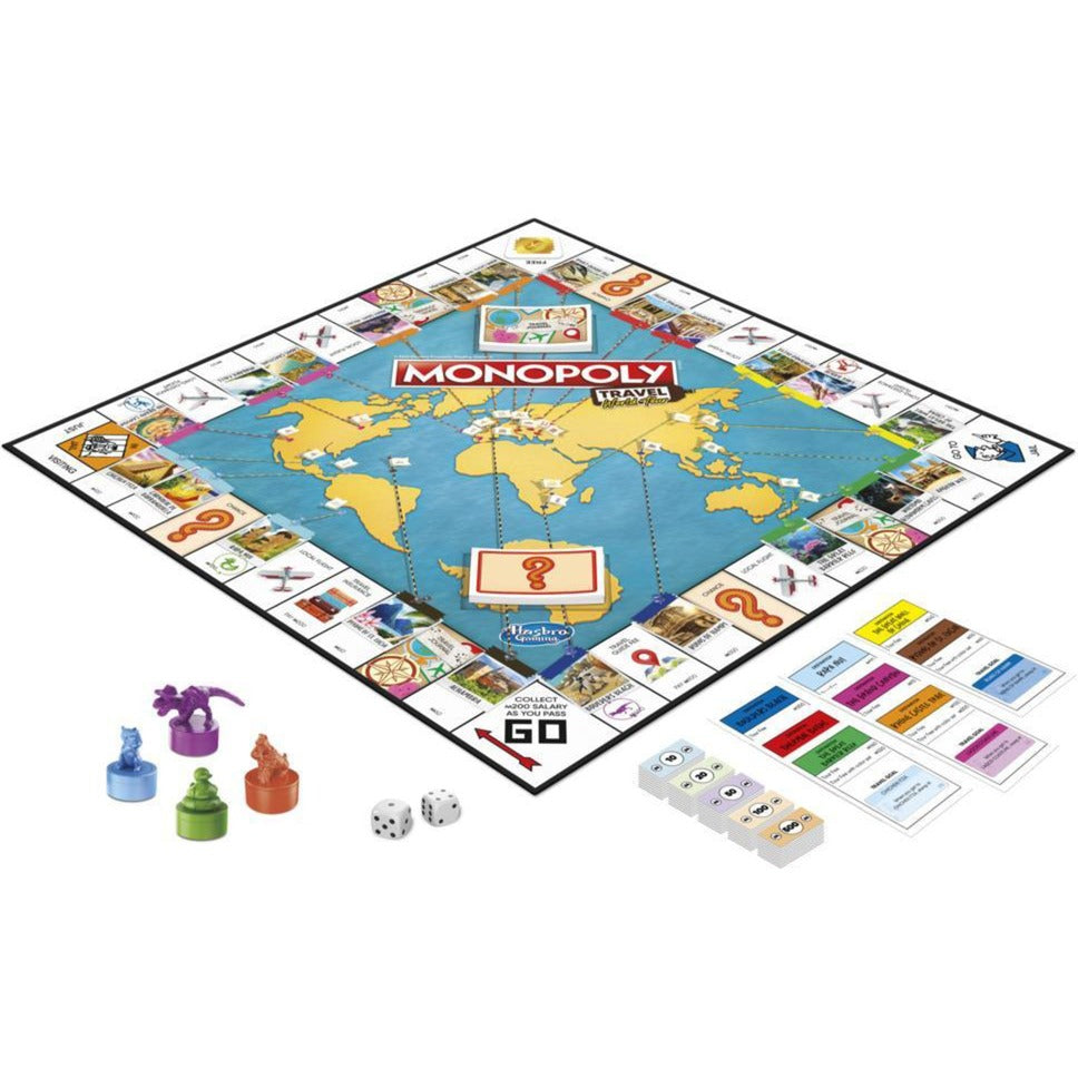 Hasbro Monopoly World Trip Board Game