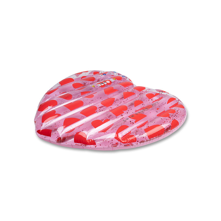 Mini hearts | pink heart air mattress
