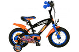 Mattel Hot wheels 12 fiets zwart oranje blauw 31256