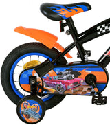 Mattel Hot wheels 12 fiets zwart oranje blauw 31256