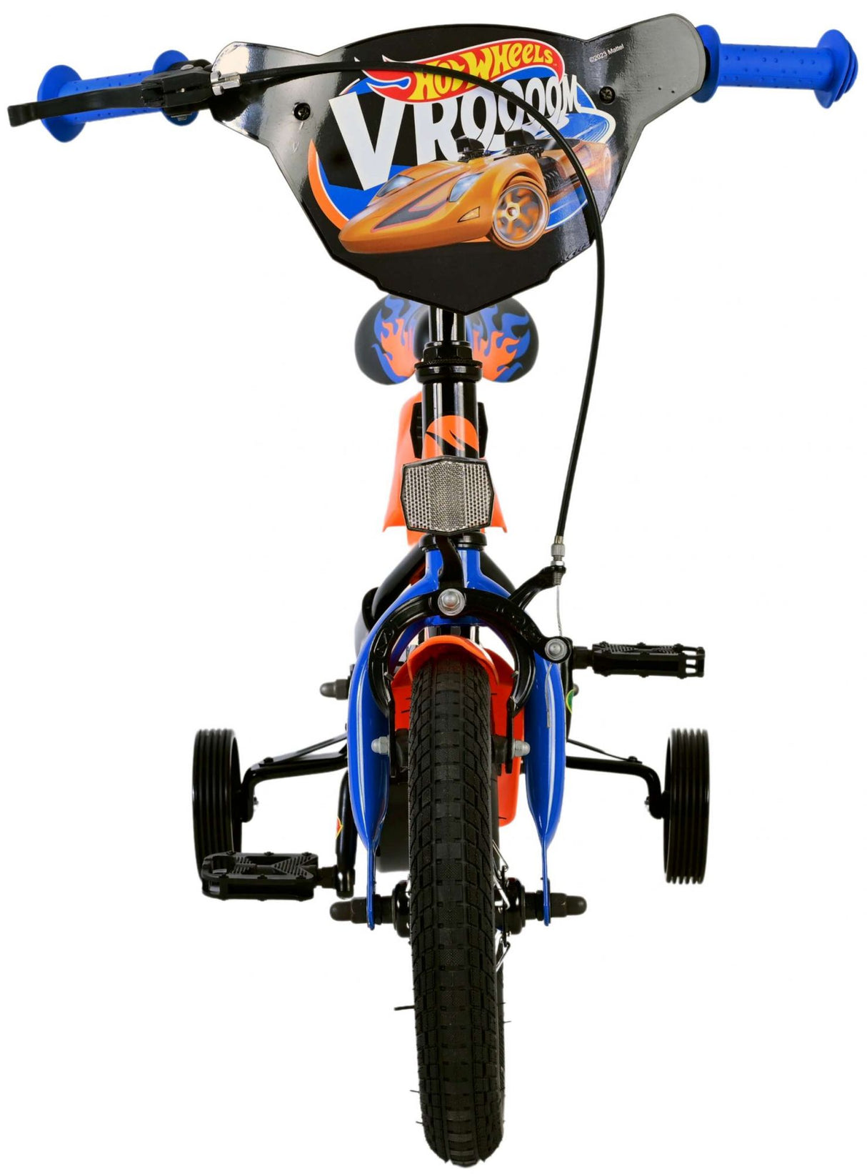 Mattel Hot wheels 12 fiets zwart oranje blauw 31256