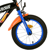 Hot Wheels Kinderfiets Jongens 14 inch Zwart Twee handremmen