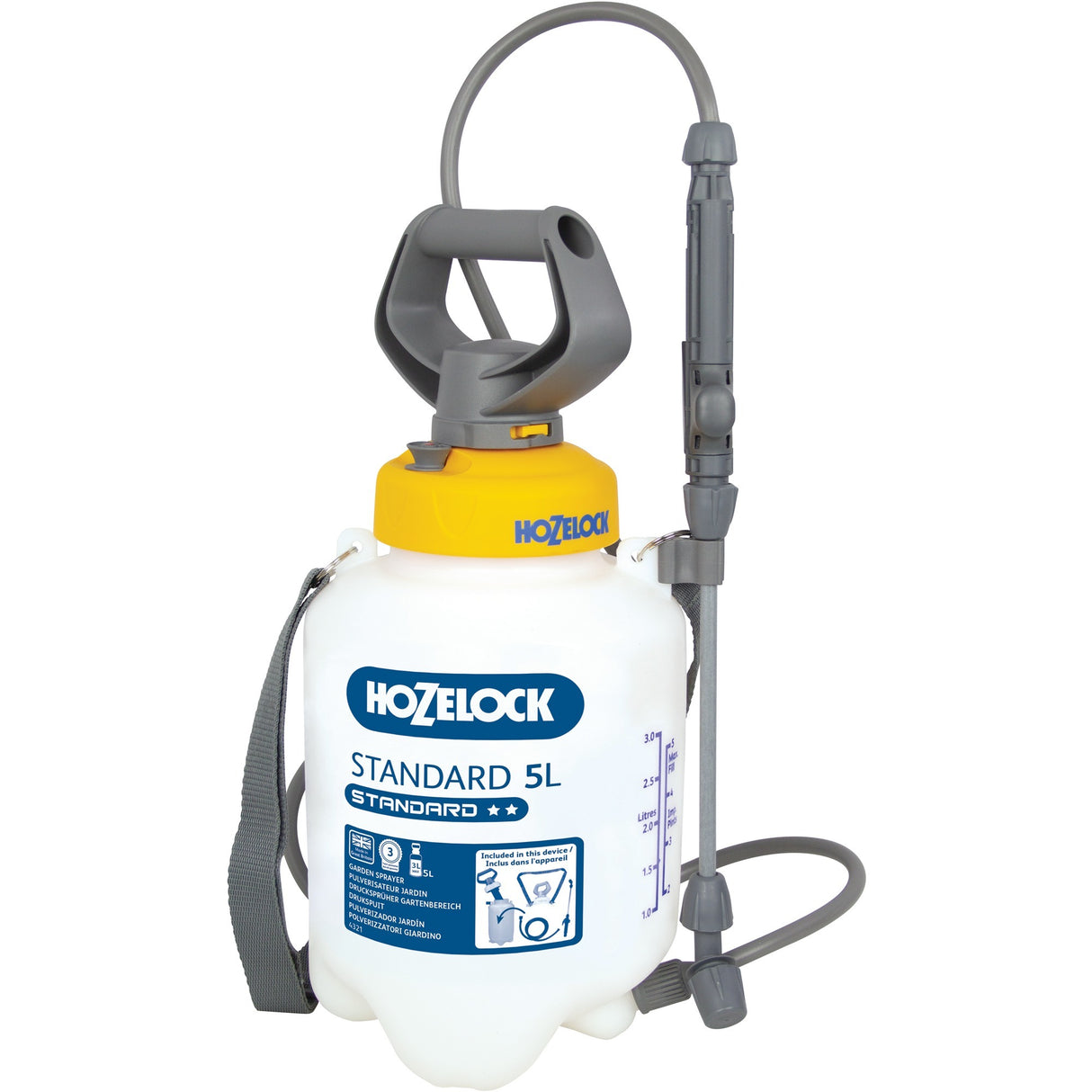 Hooklock Standard 5 Liter Ofdréck Sprayer