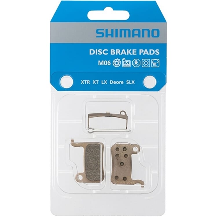 Bloc de frein à disque Shimano M06-MX Métal