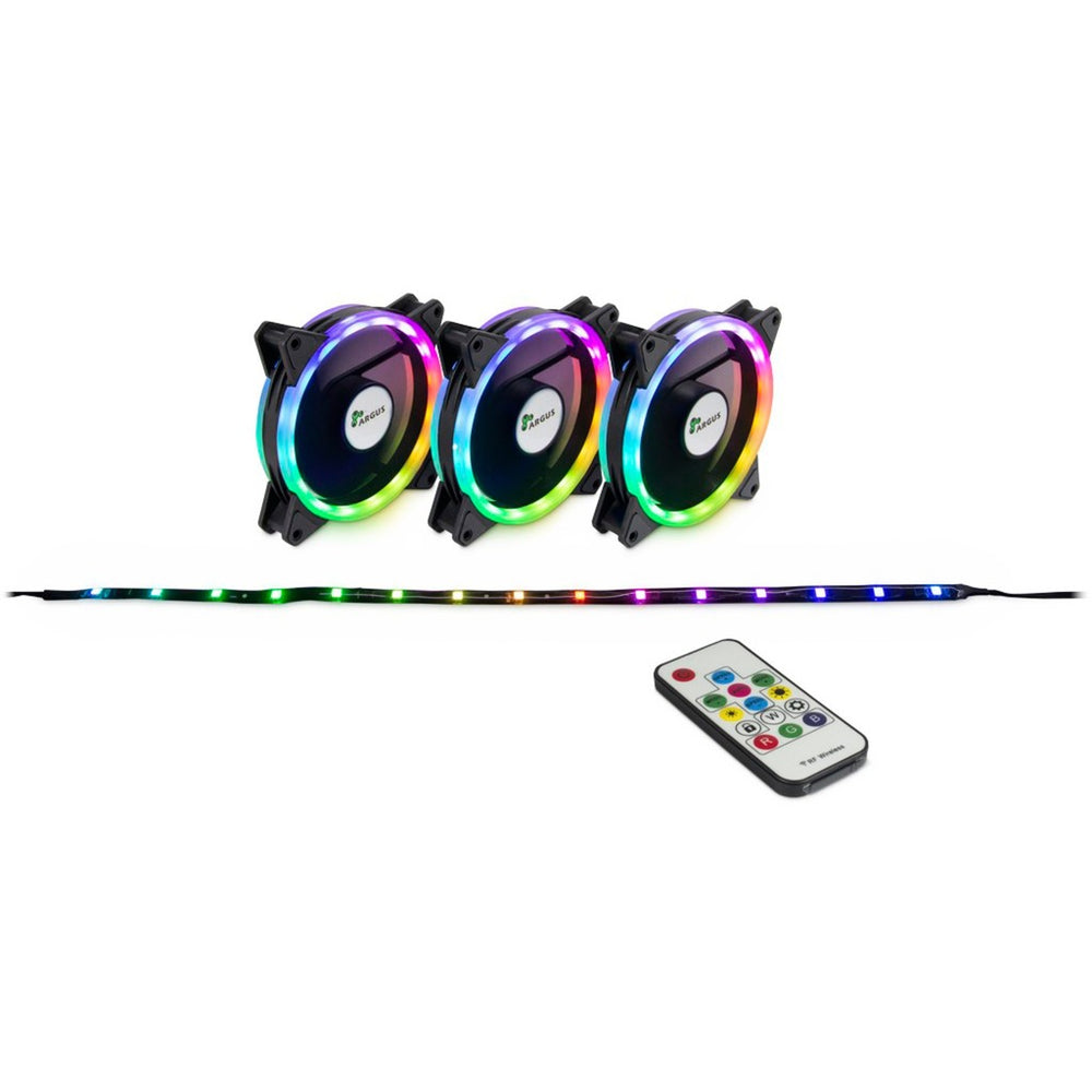 Inter-Tech Fan Set Argus Rs-04 RGB