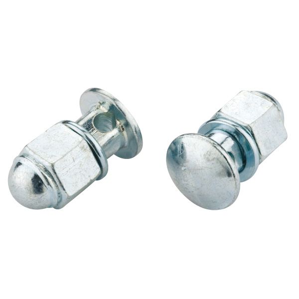 Jagwire 5mm ankarbult - stål (25st) - silver
