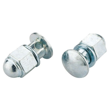 Jagwire 5 mm Ankerbolzen – Stahl (25 Stück) – Silber