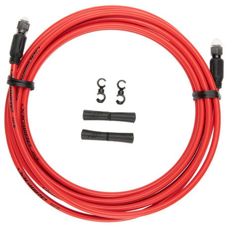 Zestaw węży hydraulicznych Jagwire pro - czerwony