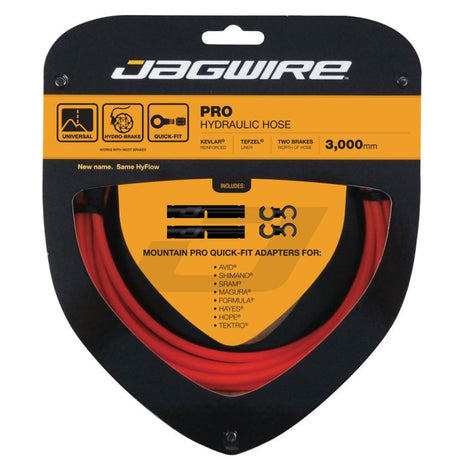 Zestaw węży hydraulicznych Jagwire pro - pomarańczowy
