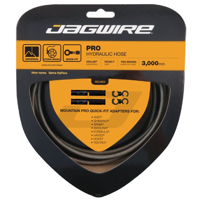 Jagwire pro hydraulslangsats - kolsilver