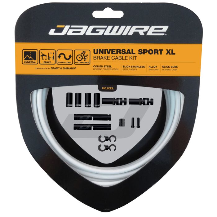 Jagwire universal sportbroms xl kit - vit