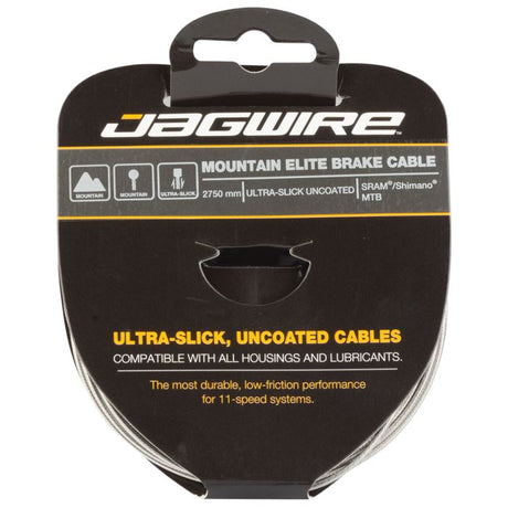 Jagwire Mountain Bremskabel - Elite poléiert ultra-slick Edelstol - 1.5x2750mm - sram shimano