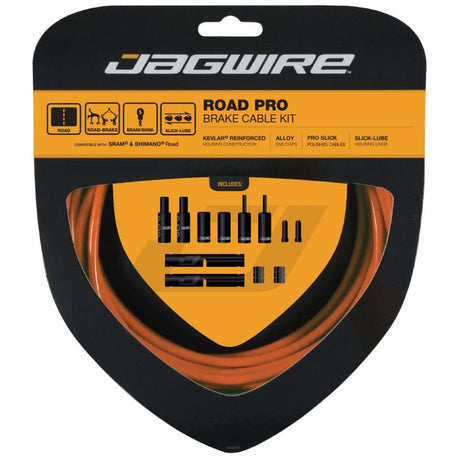 Jagwire Road Pro Bremsen Kit - orange