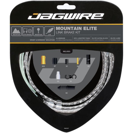 Jagwire Mountain Elite Link Bremsset - Sëlwer