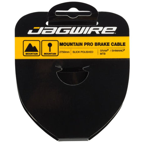 Jagwire Mountain Bremskabel - Pro poléiert glat Edelstahl - 1.5x2750mm - sram shimano