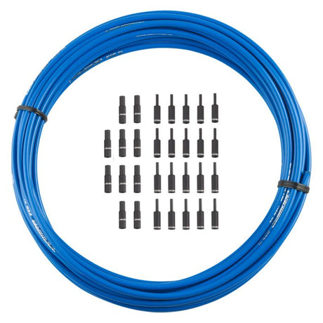 Jagwire Bremsgehäuse 5mm Keb Slick-Lube (10m + Endkappen) - Säit blo