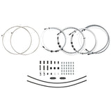 Jagwire 2x elite link shift kit - gray