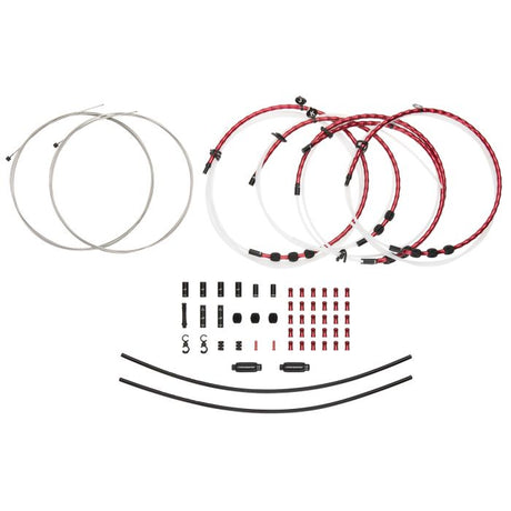 Zestaw przerzutek Jagwire 2x Elite Link - czerwony
