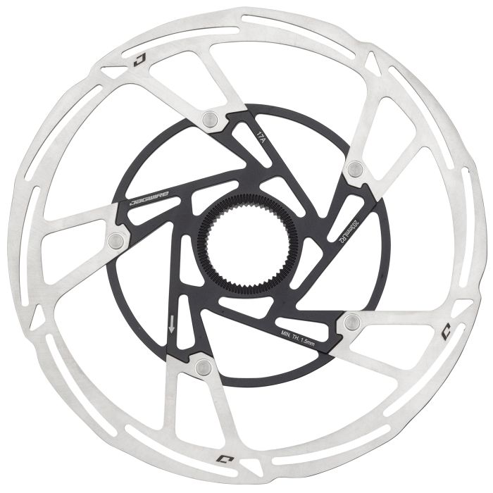 Jagwire pro lr2 skivebremsrotor - senterlås - 203mm