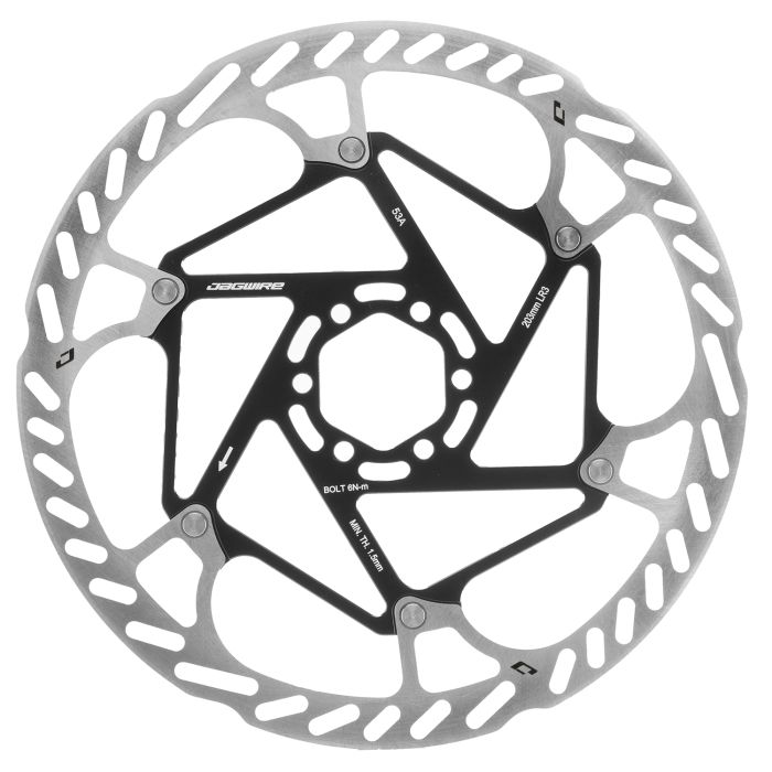 Jagwire Pro LR3 Disc Brake Rotor - 6-Bolt - 203mm