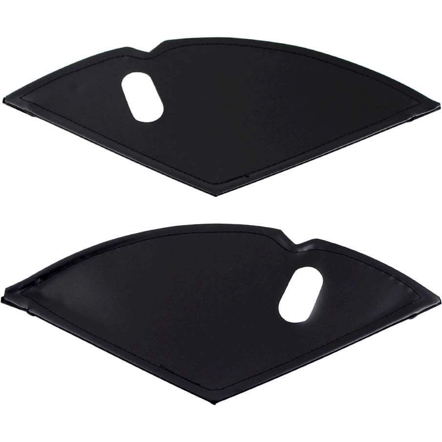 Coat protector 26 inch lacquer cloth matt black