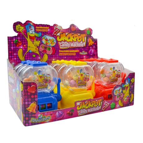 Lustiger Candy Jackpot Bonbonautomat (12 Teile)