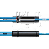 Elvedes universal cable splitter set with optional ABS function (on card)