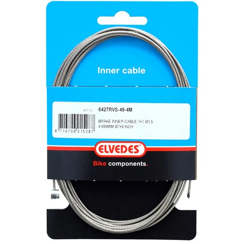 Elvedes brake inner cable ton 4 meters 49 wires 6427rvs-49-4m
