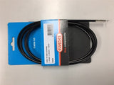 Elvedes universal throttle cable 1700mm 2250mm galvanized black (on card)