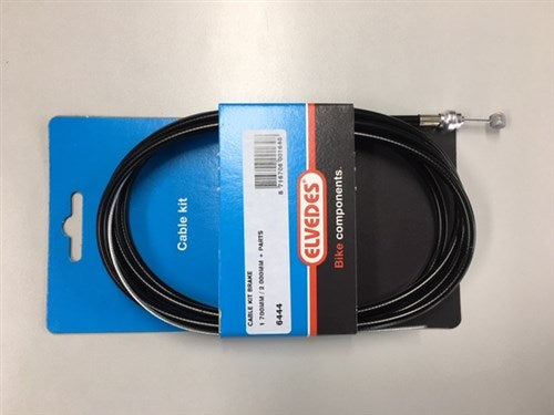 rear brake cable set 6444 universal 1800 2000 mm black
