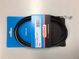 rear brake cable set 6444 universal 1800 2000 mm black