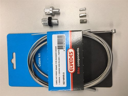 Elvedes V-brake cable Nexus silver stainless steel