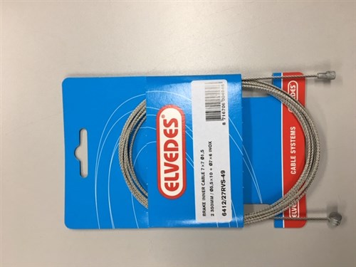 Elvedes Gang bannen Kabel 6408 STAINLESS Stol 49 Drot