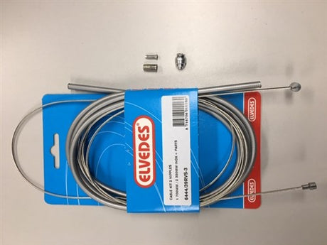 Elvedes kabel 2 sutki 2,35 m srebra ze stali nierdzewnej 6444 39RVS-3