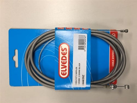 Elvedes Cable Uni 2 Nippels 2,35 m srebra 6444 39Z