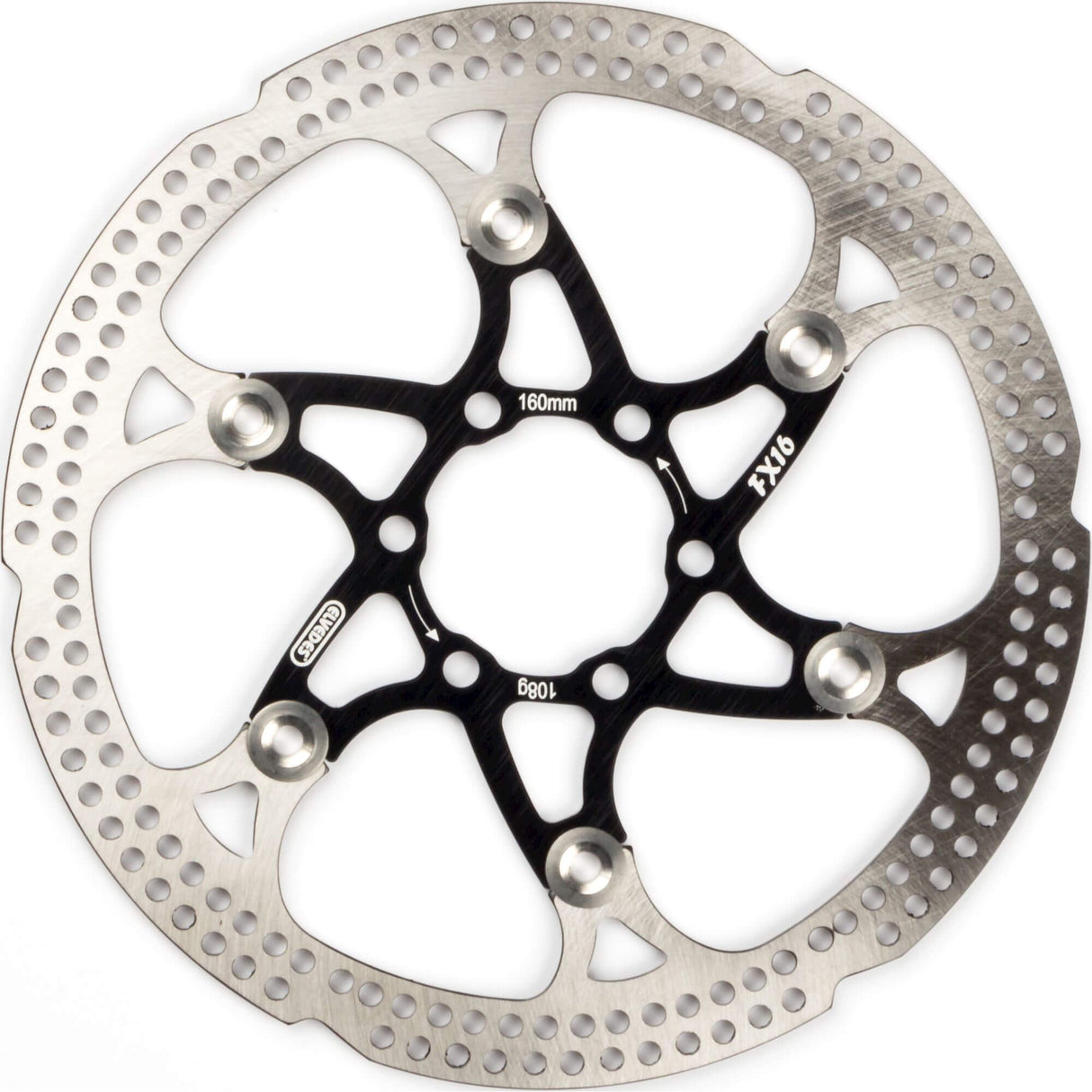 Elves FX Brems Disc 160mm 108GR. Black 2015146