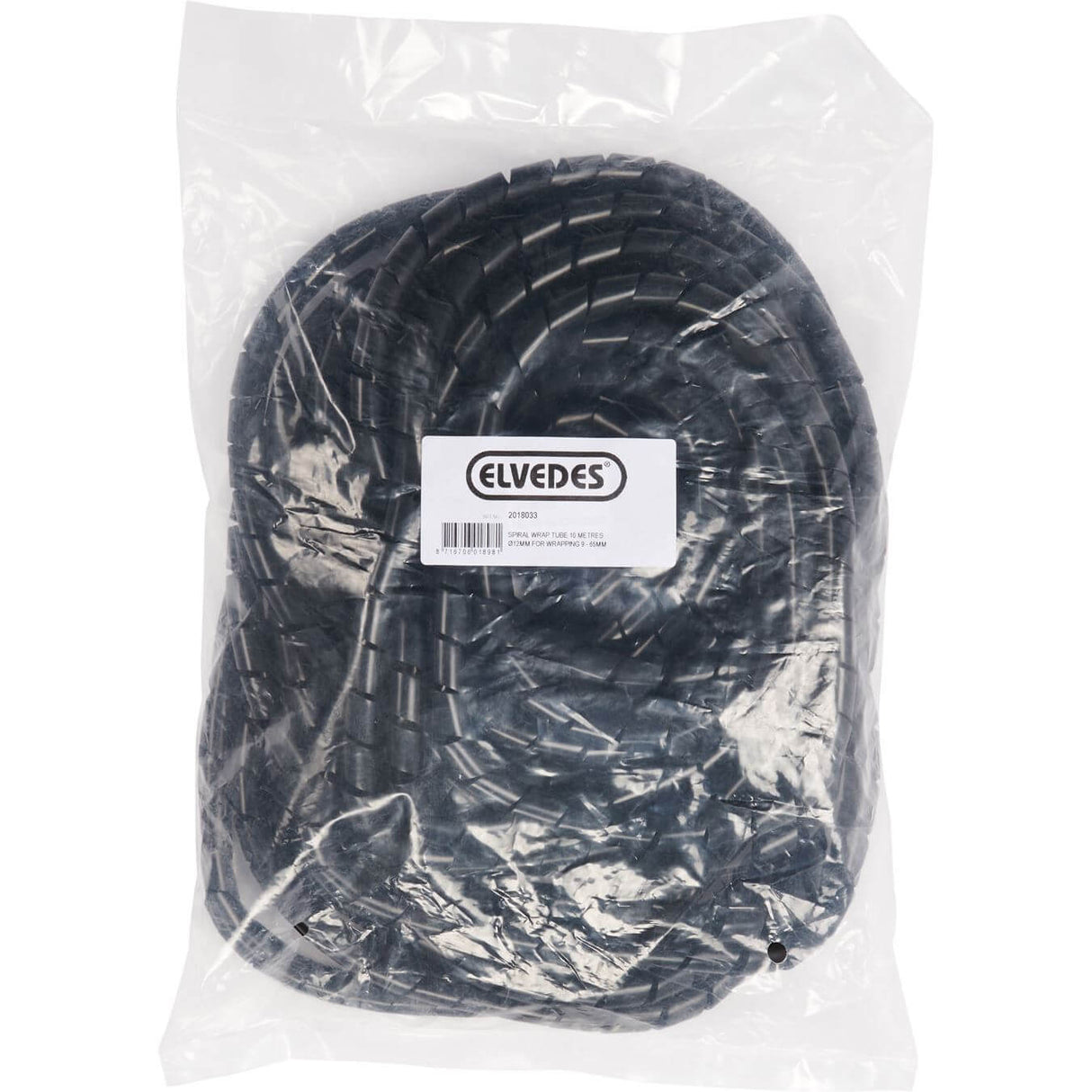 Elvedes spiral hose (12mm) 10 meters black