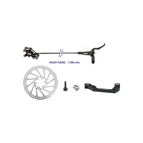 Eldedes sistem zavorne zavor Hydr. 160 mm HP4000 desno 2018107