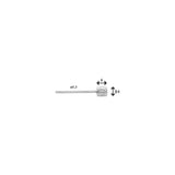 derailleur inner cable 1.1 mm silver 2250 mm