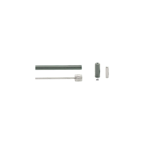 Gear cable set 3-speed Elvedes Nexus 1700 2250 mm stainless steel - silver (on card)