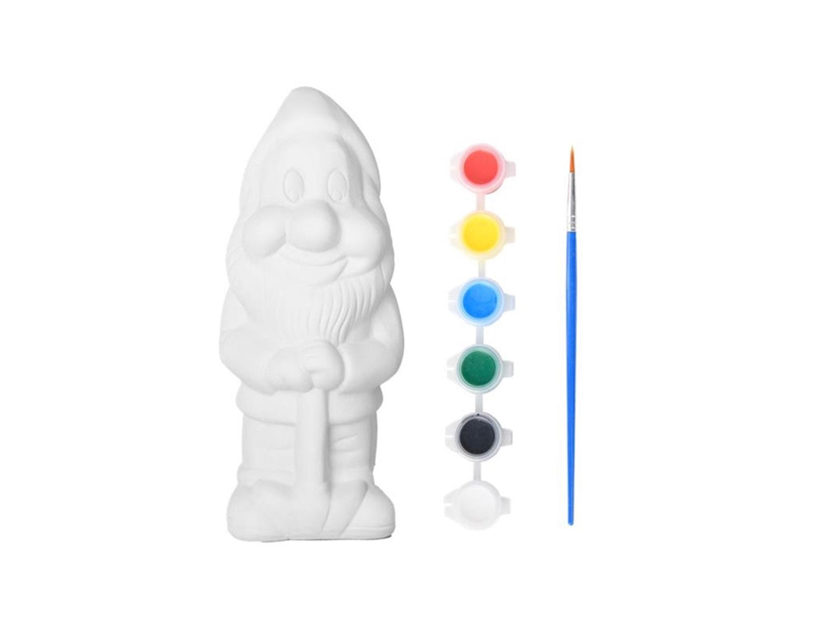 Esschert design paint your own garden gnome 21cm