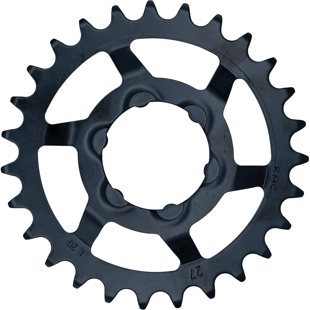 KMC Gear 27T - Shimano E5 Nexus C7000 7050 - črna